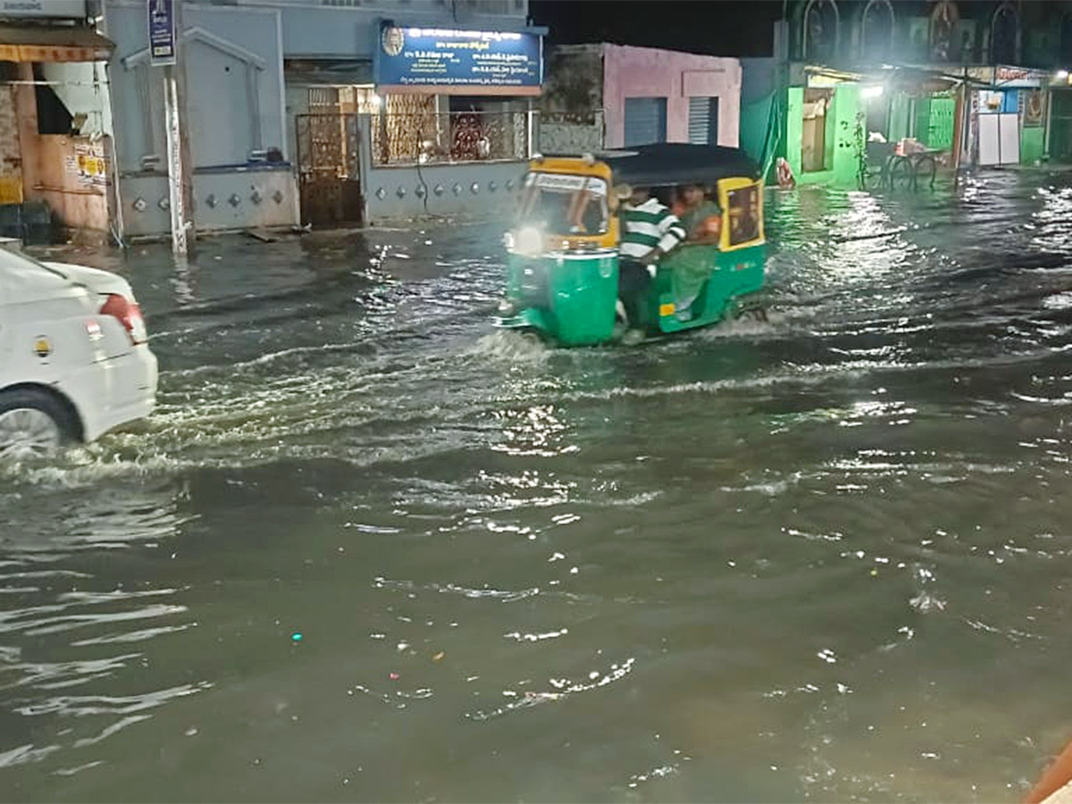 Heavy Rainfall in Vijayawada 13