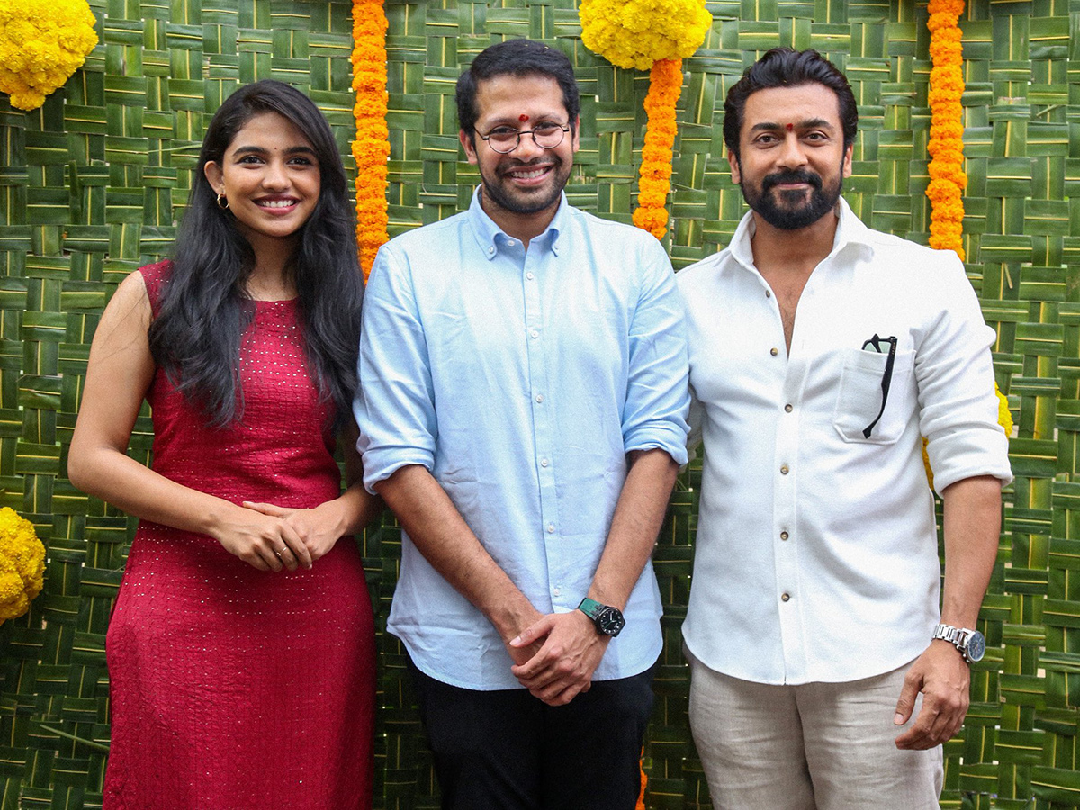 Suriya new film with Venky Atluri launched with a pooja ceremony: Photos2