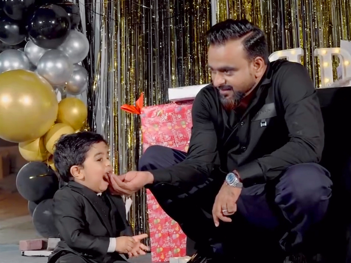 Actress Poorna shares Her son Birthday celebrations Photos20