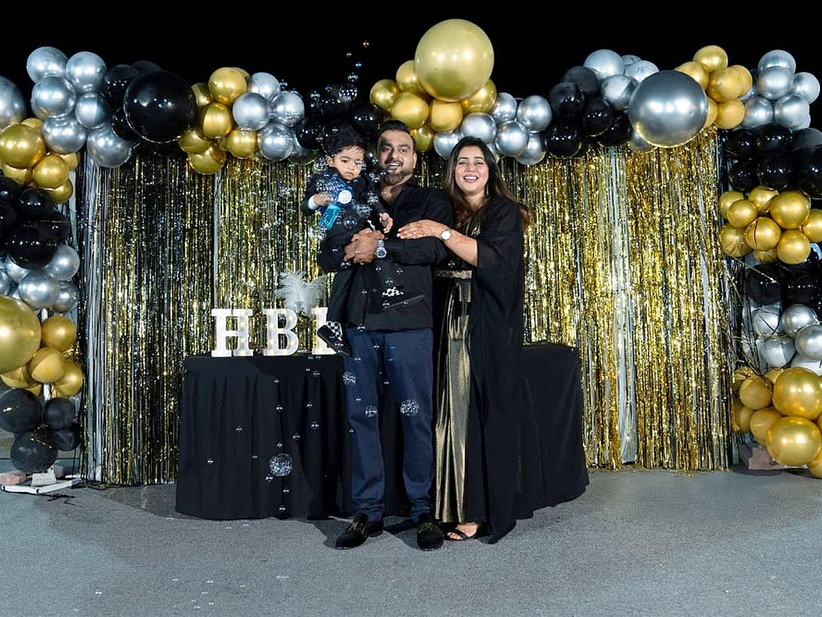 Actress Poorna shares Her son Birthday celebrations Photos7