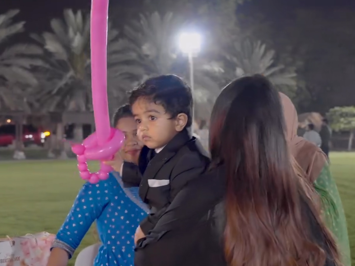 Actress Poorna shares Her son Birthday celebrations Photos16