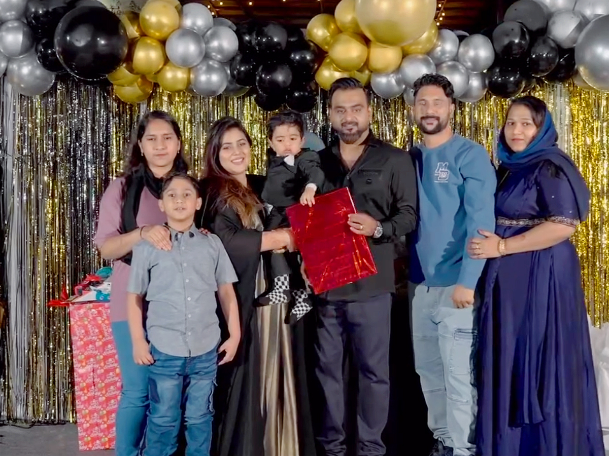 Actress Poorna shares Her son Birthday celebrations Photos19