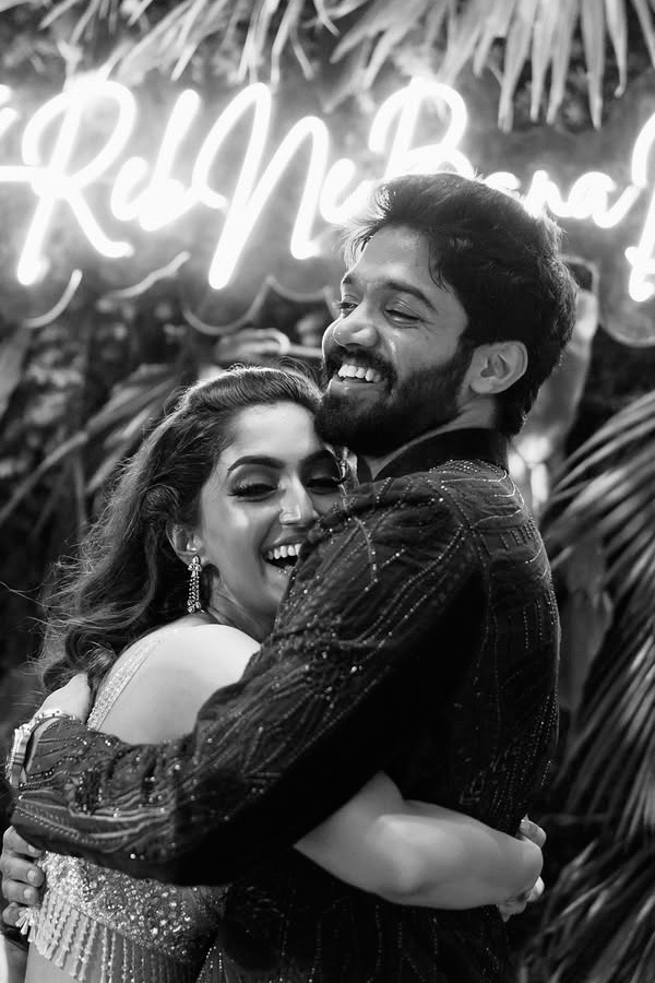 Actress Reba Monica John Husband Birthday Celebrations Photos6