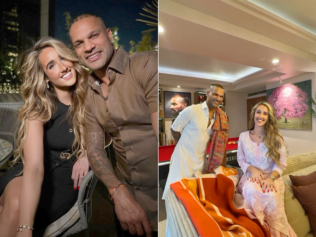 Irish beauty in love with Shikhar Dhawan.. Do you know about her? Photos1