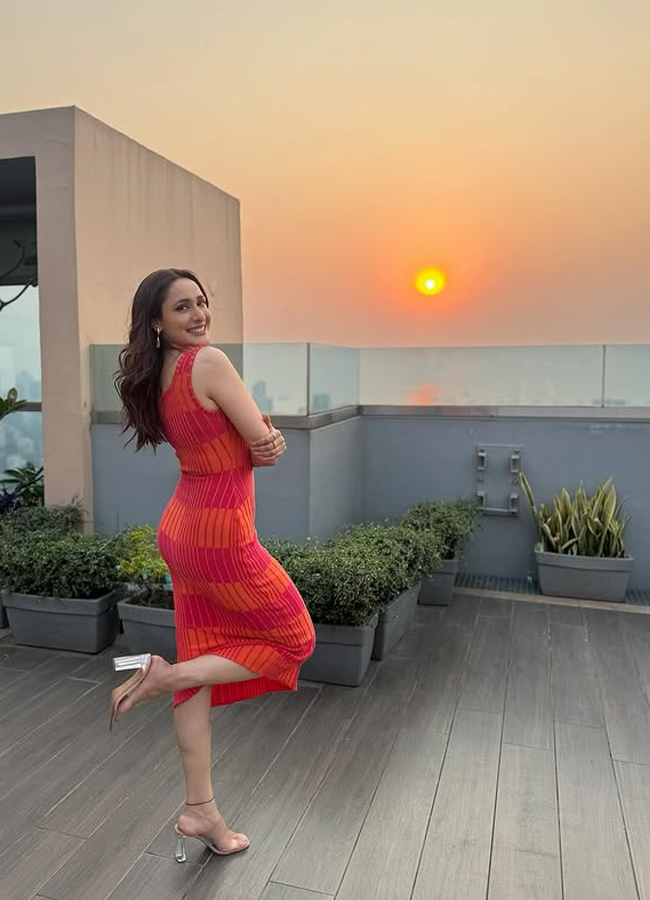 Pragya Jaiswal Shares Adorable Pictures With Sunset Pose4