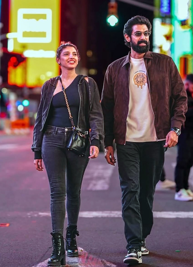 Rana Daggubati with wife Mihika on the streets of New York Photos3