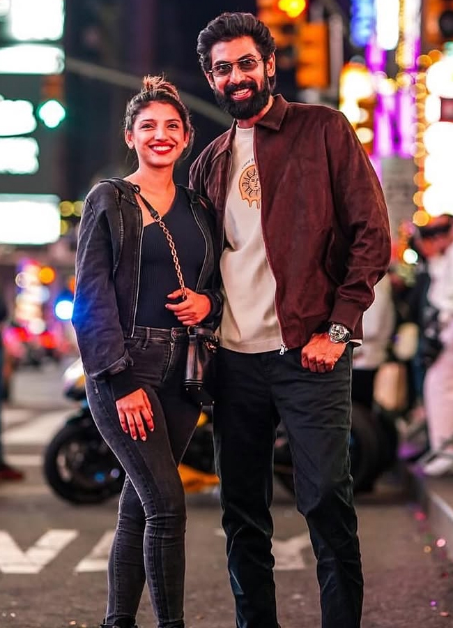 Rana Daggubati with wife Mihika on the streets of New York Photos4