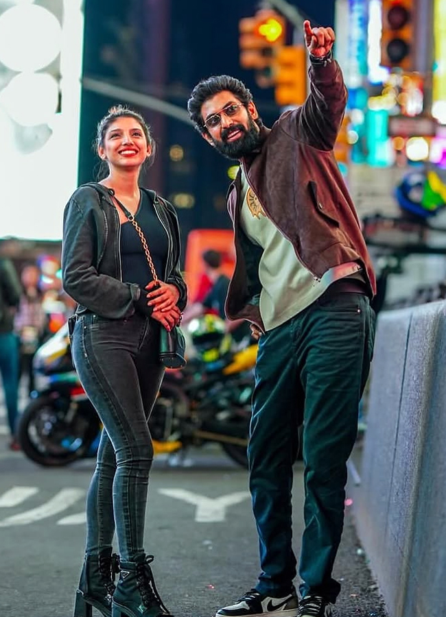 Rana Daggubati with wife Mihika on the streets of New York Photos5