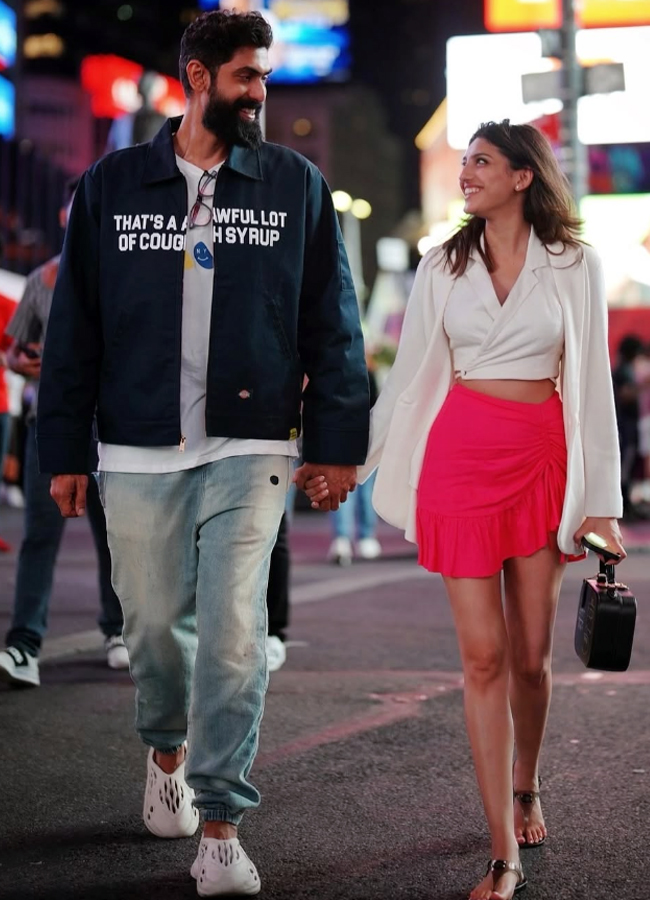 Rana Daggubati with wife Mihika on the streets of New York Photos8