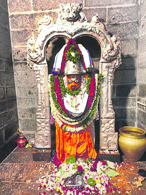 జై శ్రీరామ్ నామస్మరణతో మార్మోగిన శింగరకొండ 1