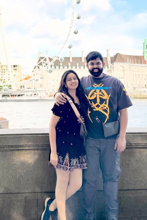 Actress Abhinaya And Her Husband Karthik London Vacation After Marriage: Photos3
