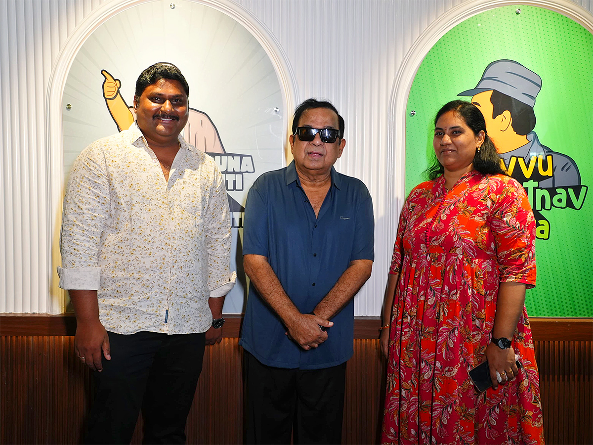 Padma Shri Brahmanandam Inaugurated Hotel Ahoo Telugu Cuisine9