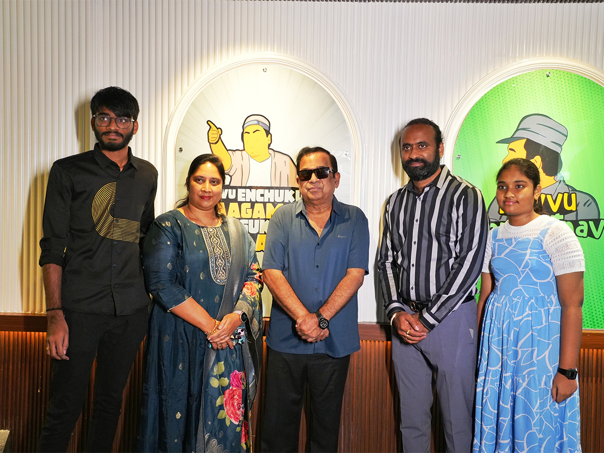 Padma Shri Brahmanandam Inaugurated Hotel Ahoo Telugu Cuisine3