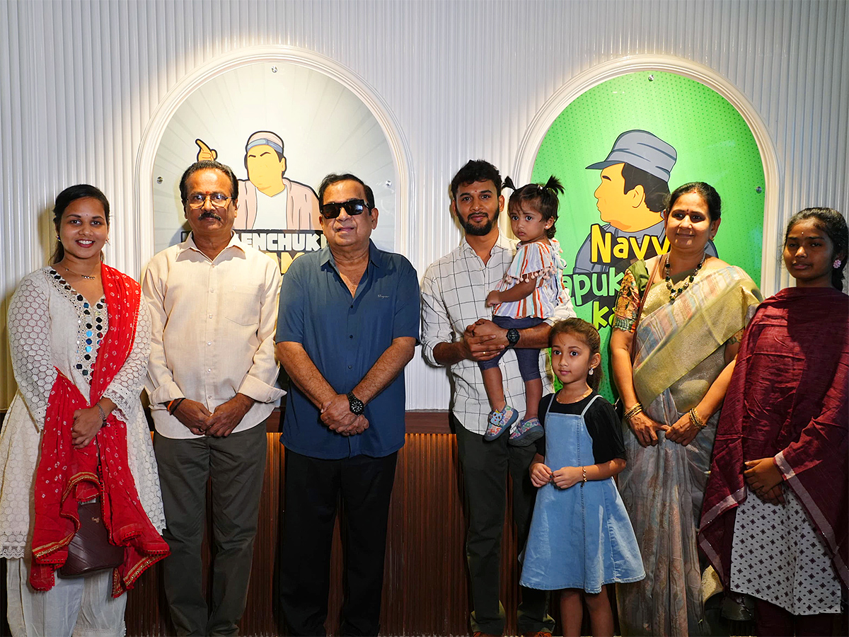 Padma Shri Brahmanandam Inaugurated Hotel Ahoo Telugu Cuisine4