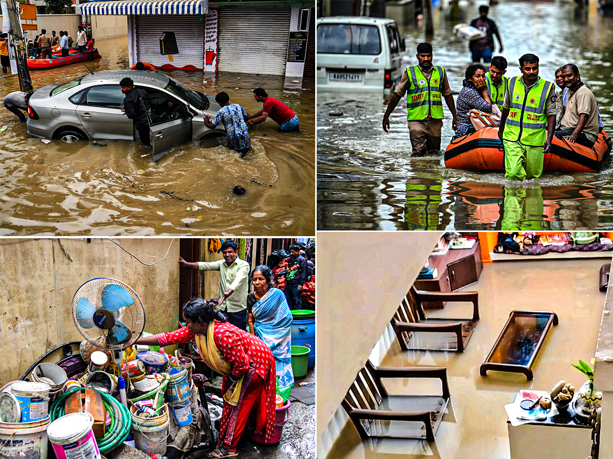 heavy rainfall in Bengaluru photos1
