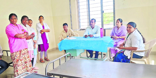 దరఖాస్తుల స్వీకరణ
1
