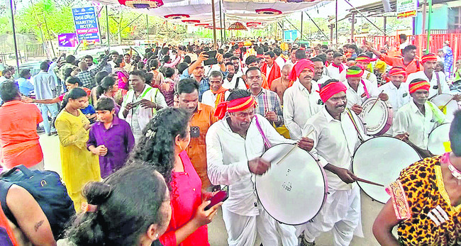 అంజన్న పెద్ద జయంతి ఉత్సవాలు ప్రారంభం3