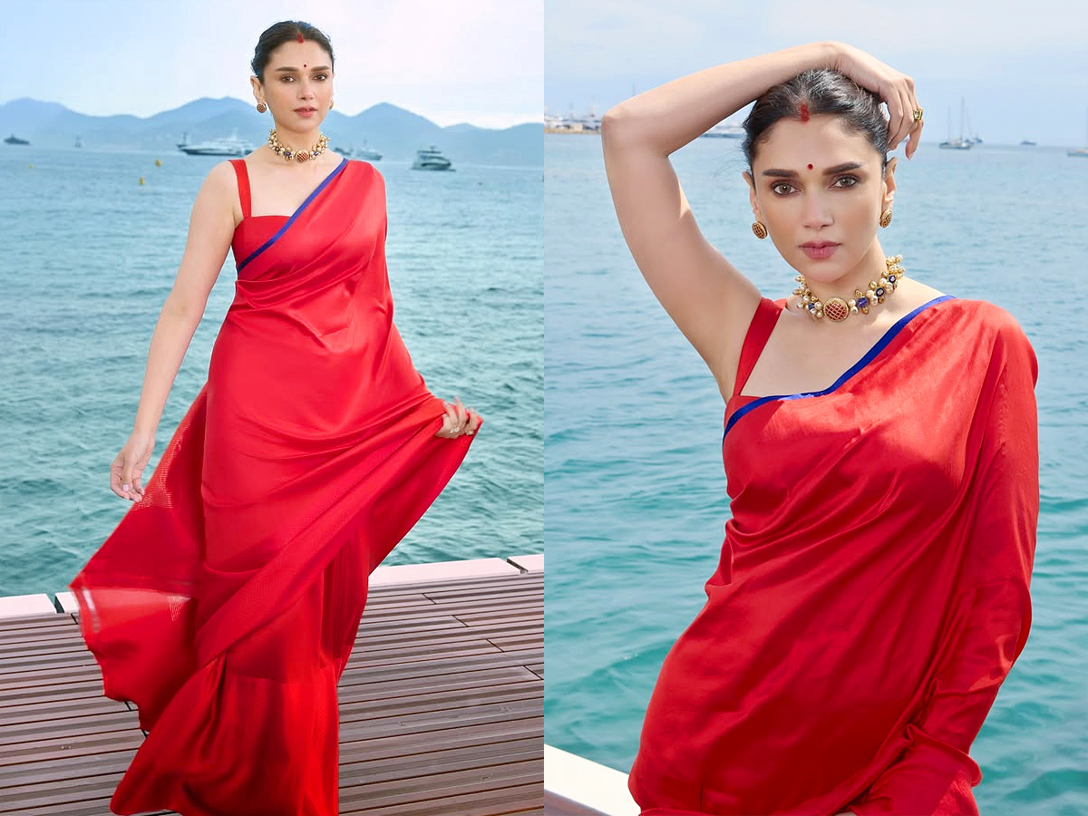 Aditi Rao Hydari goes desi in her latest look from Cannes 2025 Photos1
