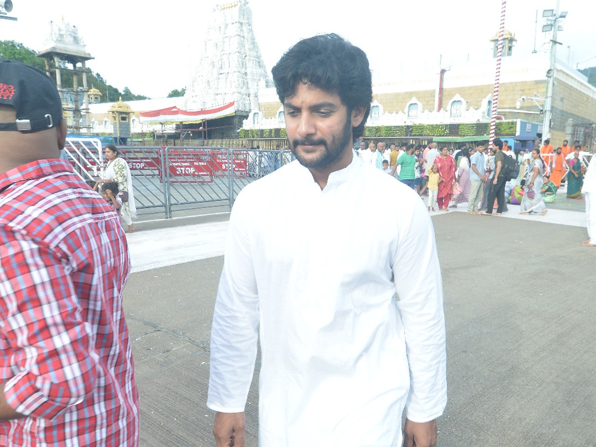 Thaman, Aadi Sai Kumar, Ashwin Babu Visits Tirumala Photos6