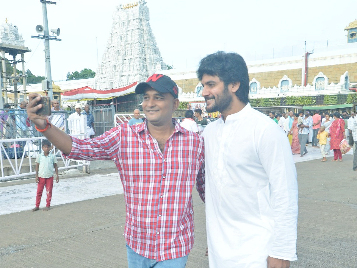 Thaman, Aadi Sai Kumar, Ashwin Babu Visits Tirumala Photos7