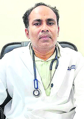 గాంధీ ఆస్పత్రిలో 30 పడకలతో కోవిడ్ వార్డు ఏర్పాటు1