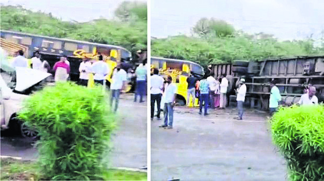 విజయపుర జిల్లాలో ఘోర ప్రమాదం1