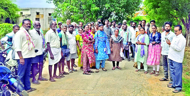 భూసేకరణపై రైతుల నిరసనాగ్రహం2