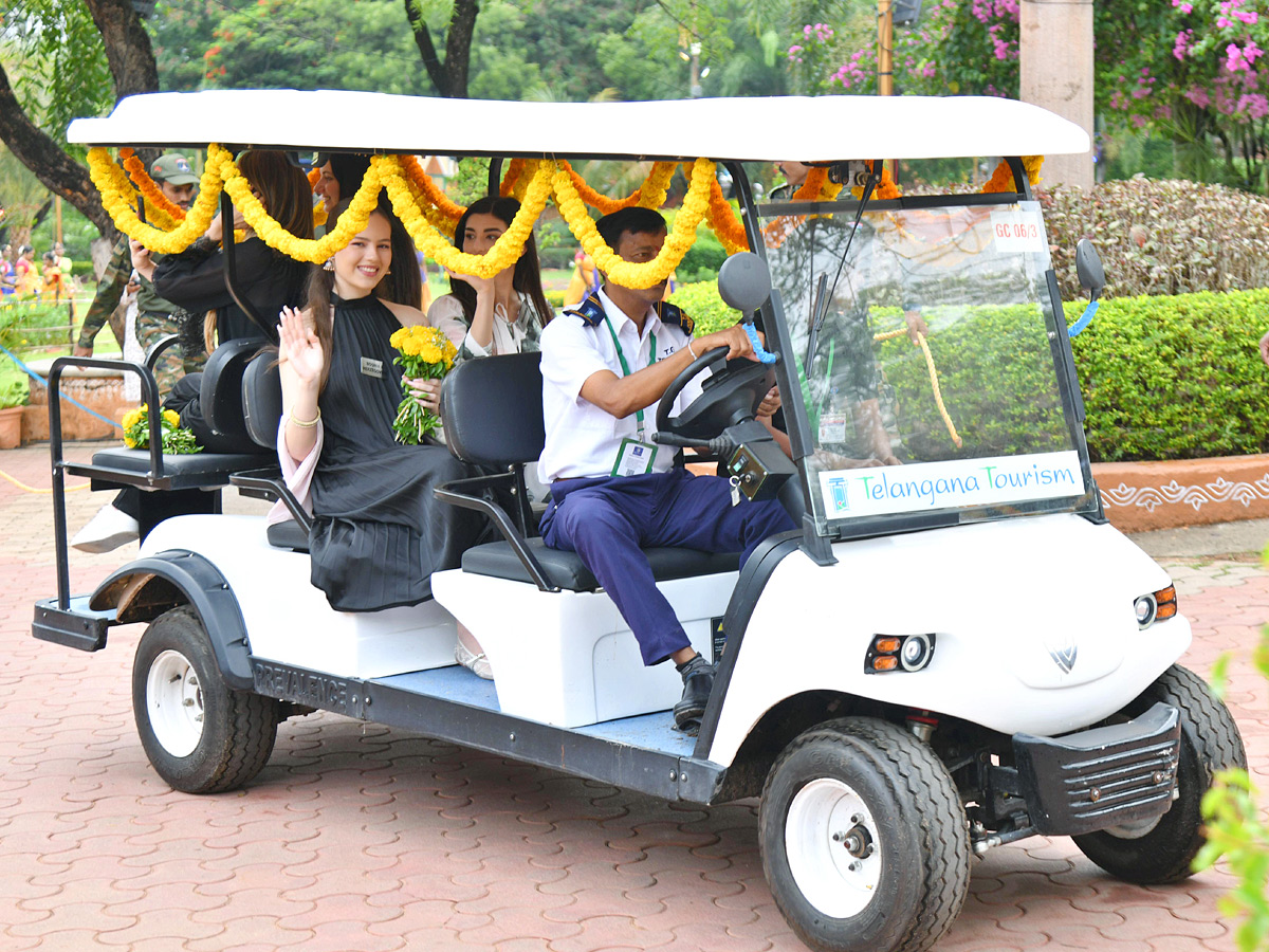 Miss World Contestants Visit Shilparamam At Hyderabad Photos11