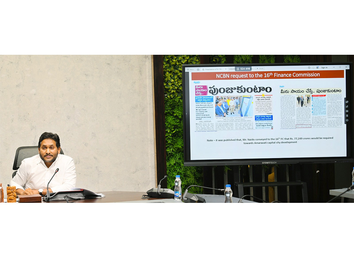 YS Jagan Sensational Press Meet On AP Liquor Scam Photos5