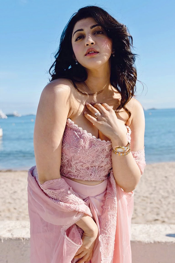 Actress Pranitha Subhash shines At Cannes 2025 film festival Photos13