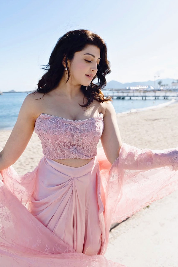Actress Pranitha Subhash shines At Cannes 2025 film festival Photos15