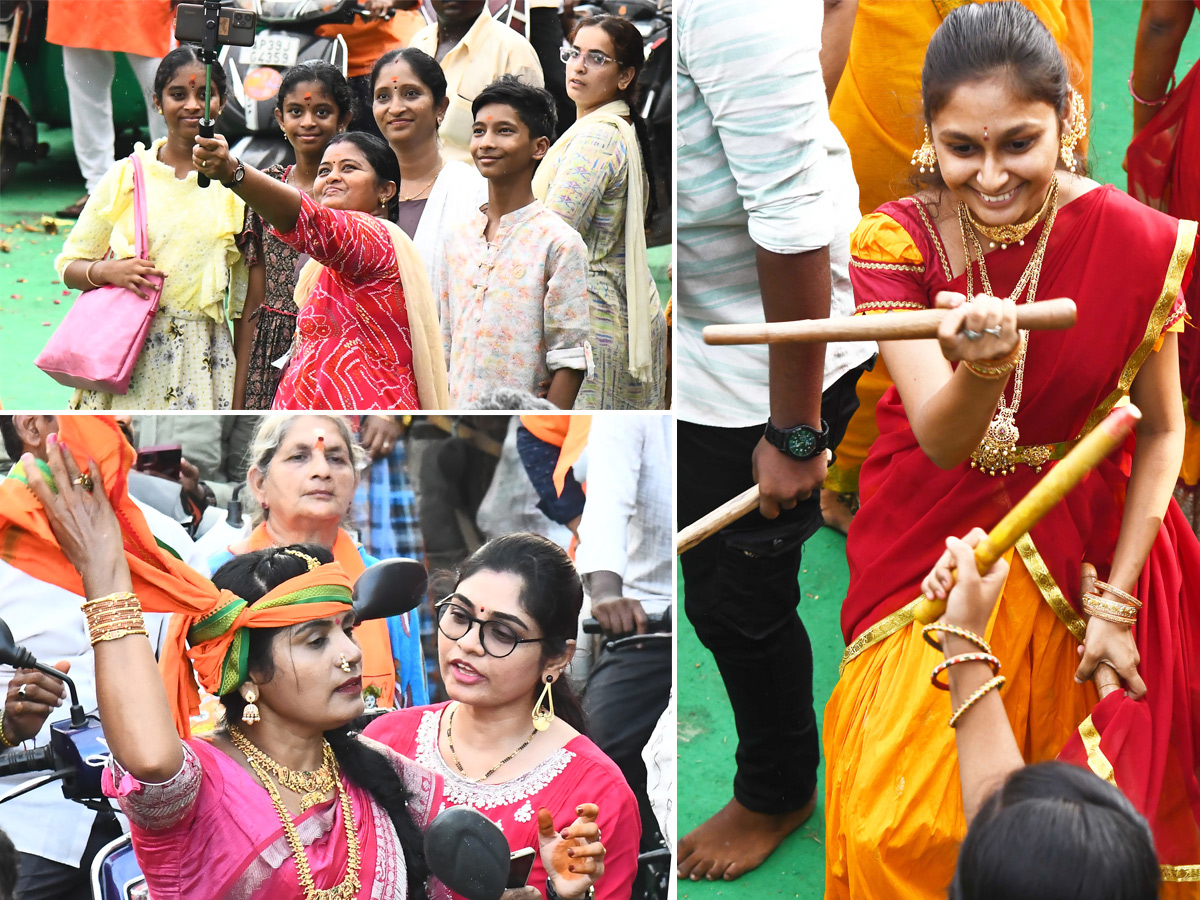 Hanuman Jayanti 2025 : Hanuman Shobha Yatra Vijayawada BRTS Road1