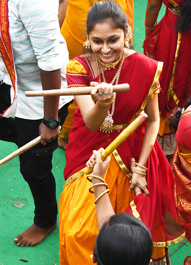 Hanuman Jayanti 2025 : Hanuman Shobha Yatra Vijayawada BRTS Road27