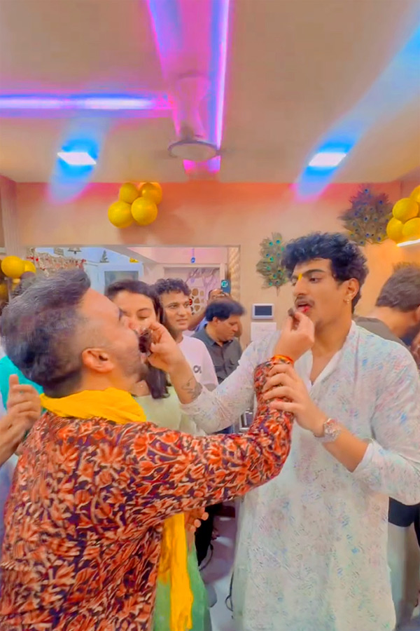 Smriti Mandhana's Boyfriend Palash Muchhal Birthday Celebration Photos12