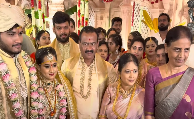 Talasani Srinivas Yadav Brother's Son Wedding Photos11