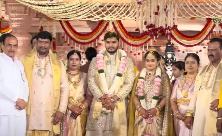 Talasani Srinivas Yadav Brother's Son Wedding Photos2