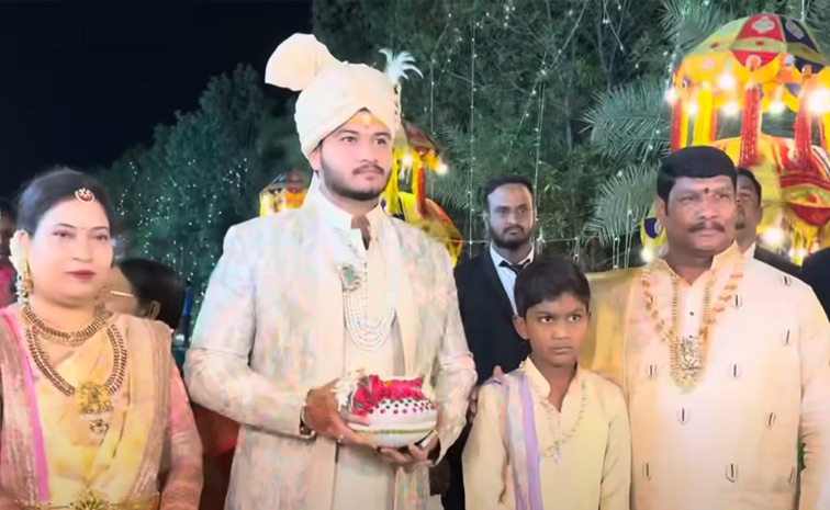Talasani Srinivas Yadav Brother's Son Wedding Photos7