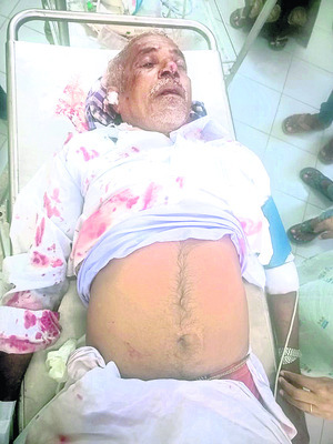 రోడ్డు ప్రమాదంలో వృద్ధుడు మృతి 2