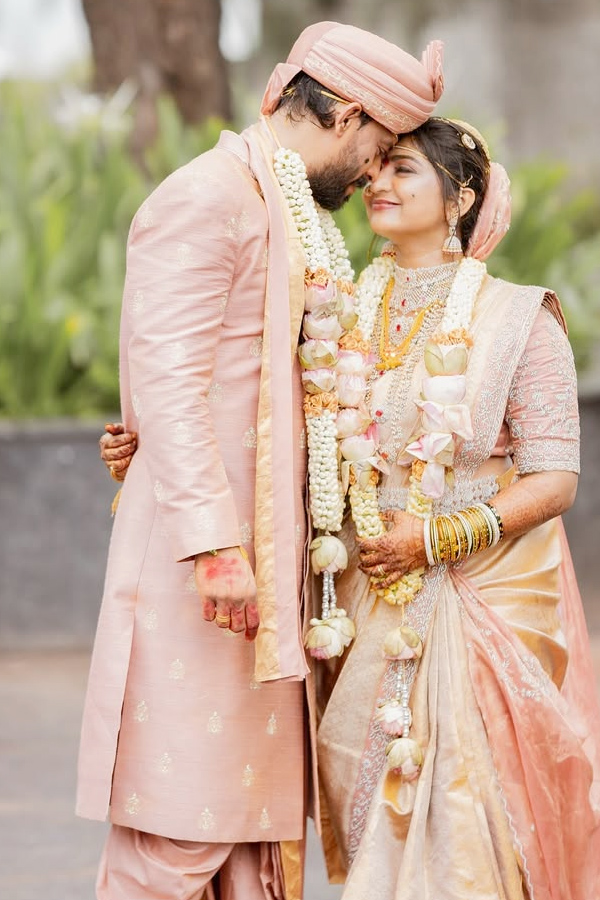 Anchor Dolly Shares Wedding Pictures on Social Media Photos5