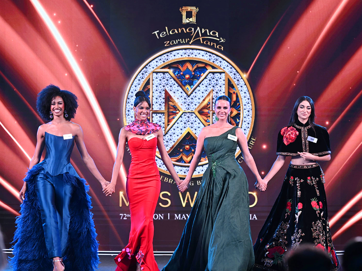 miss world contestants 2025 won the Top Model competition Photos2