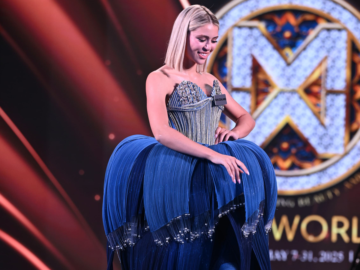 miss world contestants 2025 won the Top Model competition Photos11