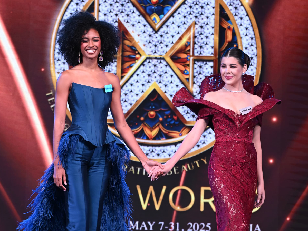 miss world contestants 2025 won the Top Model competition Photos12