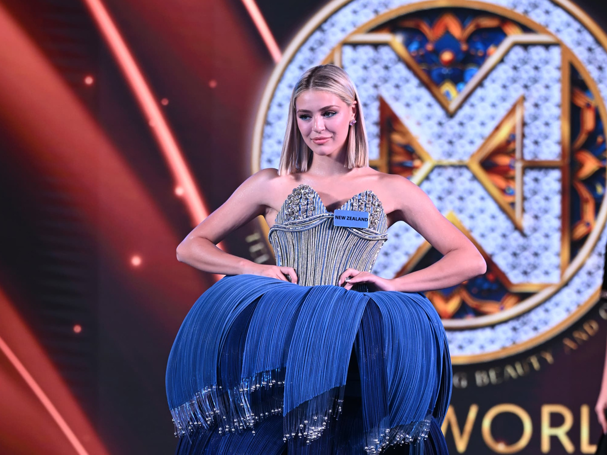 miss world contestants 2025 won the Top Model competition Photos8