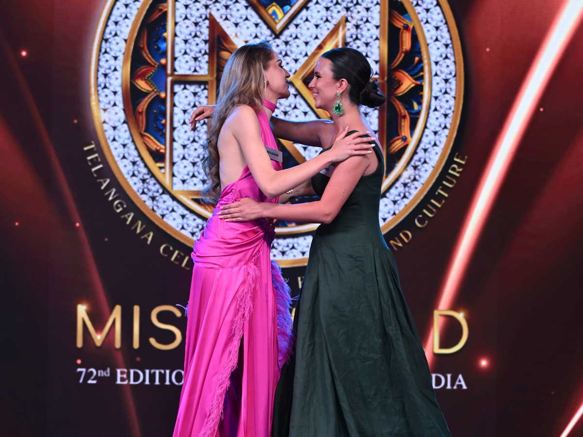 miss world contestants 2025 won the Top Model competition Photos9