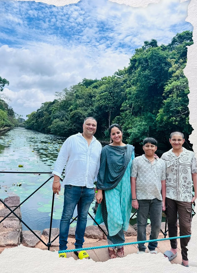 Anasuya Bharadwaj Family Trip To Sri Lanka3