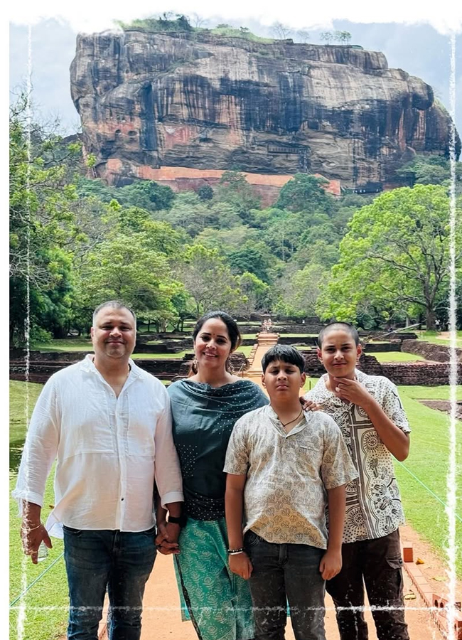 Anasuya Bharadwaj Family Trip To Sri Lanka5