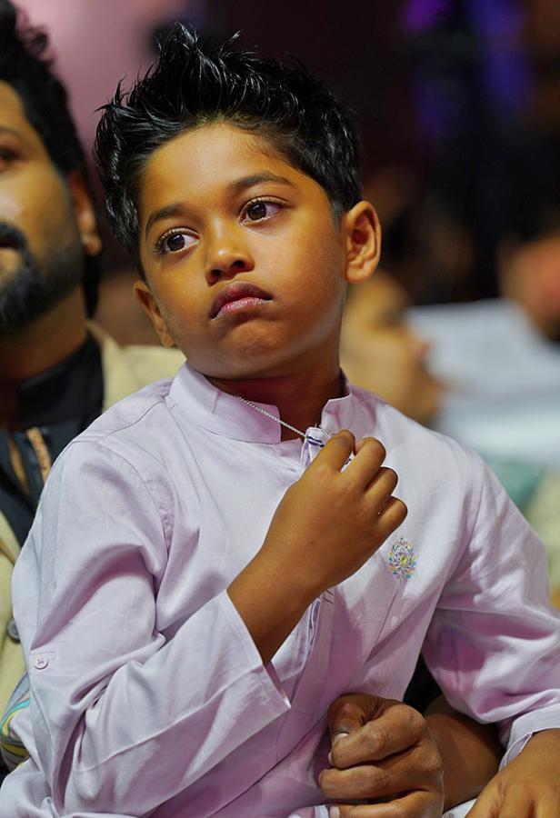 Manchu Manoj Family At Bhairavam Pre Release Event14