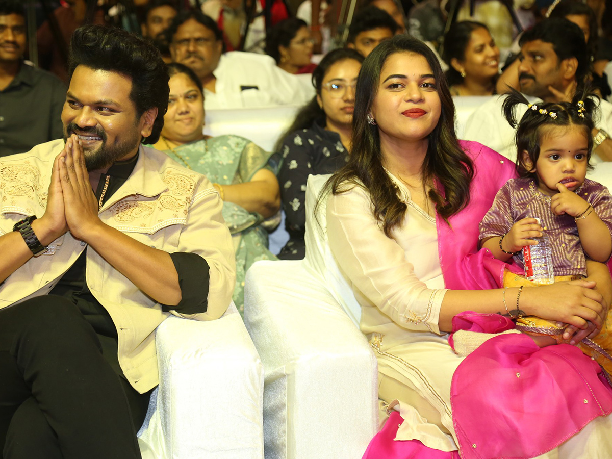 Manchu Manoj Family At Bhairavam Pre Release Event5