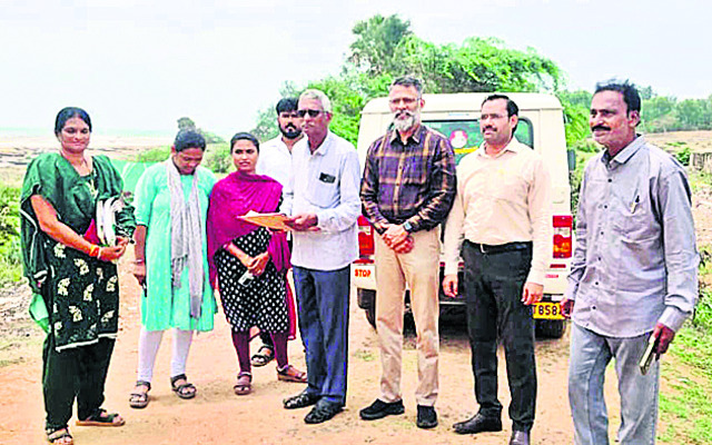 ఫిషింగ్ జెట్టీ కోసం స్థల పరిశీలన
1