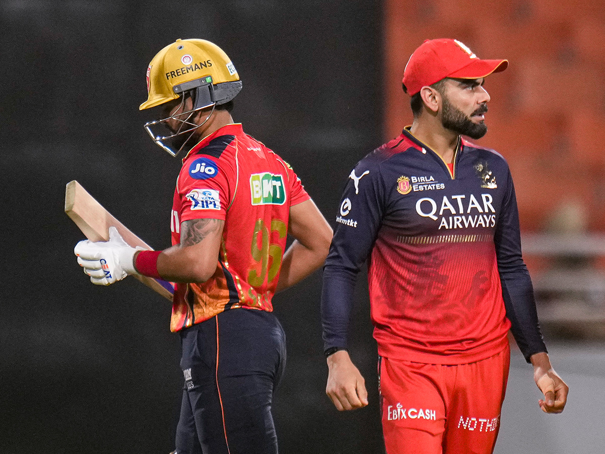 Royal Challengers Bengaluru And Punjab Kings IPL Qualifier 1 Match Photos10